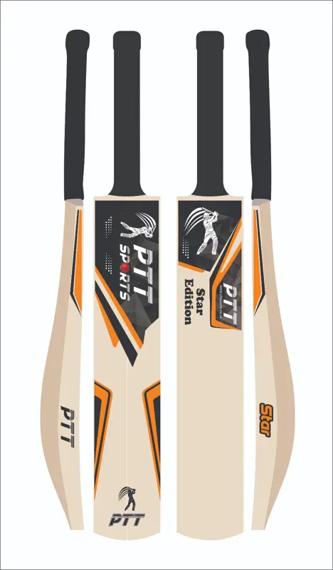 Hard Ball Cricket Bat – Kashmir Willow | Full Cane Handle | Handmade | International Standard