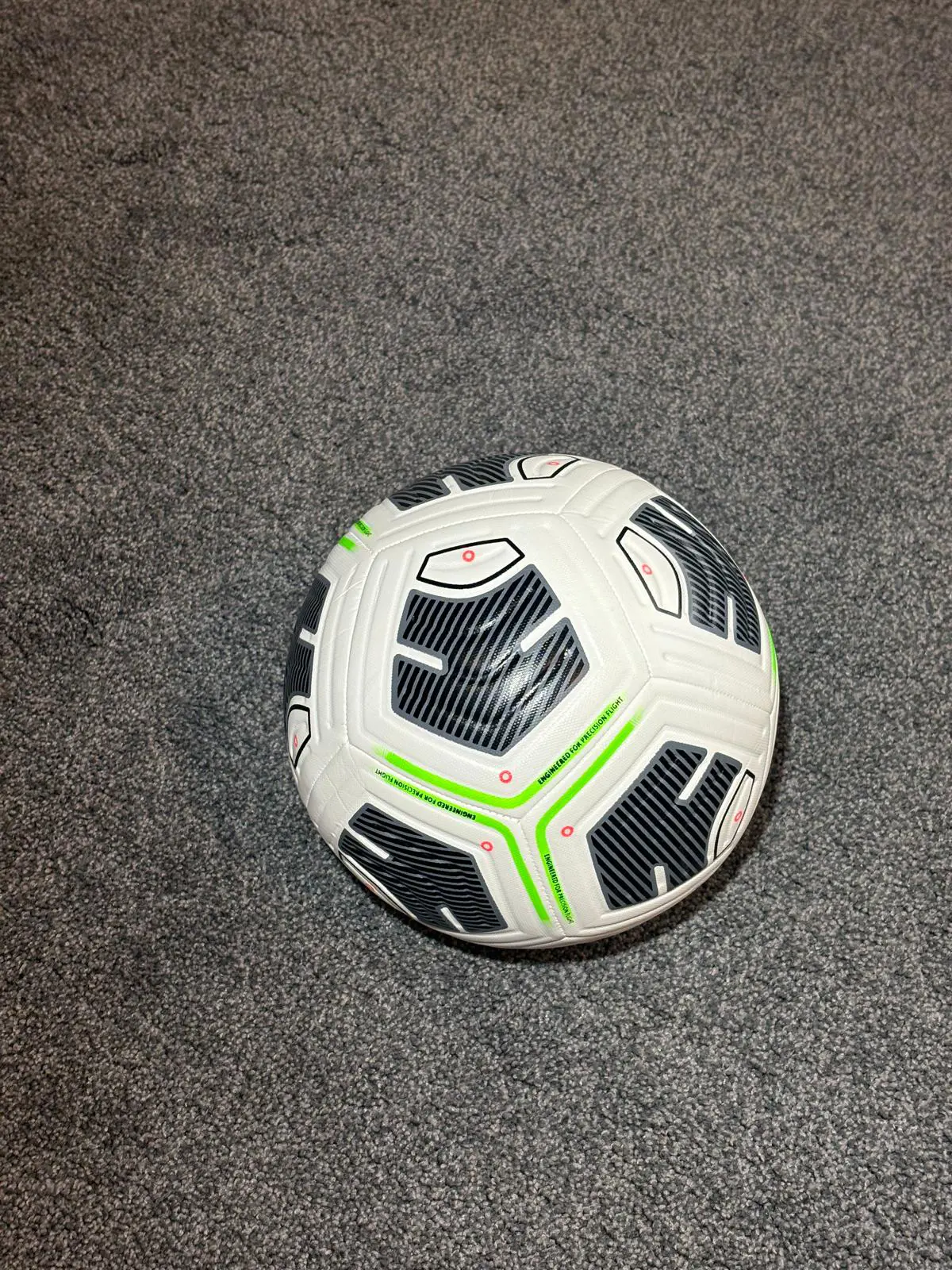 Premium Size 5 Football – Precision Flight Design - Ideal for Training & Matches - White