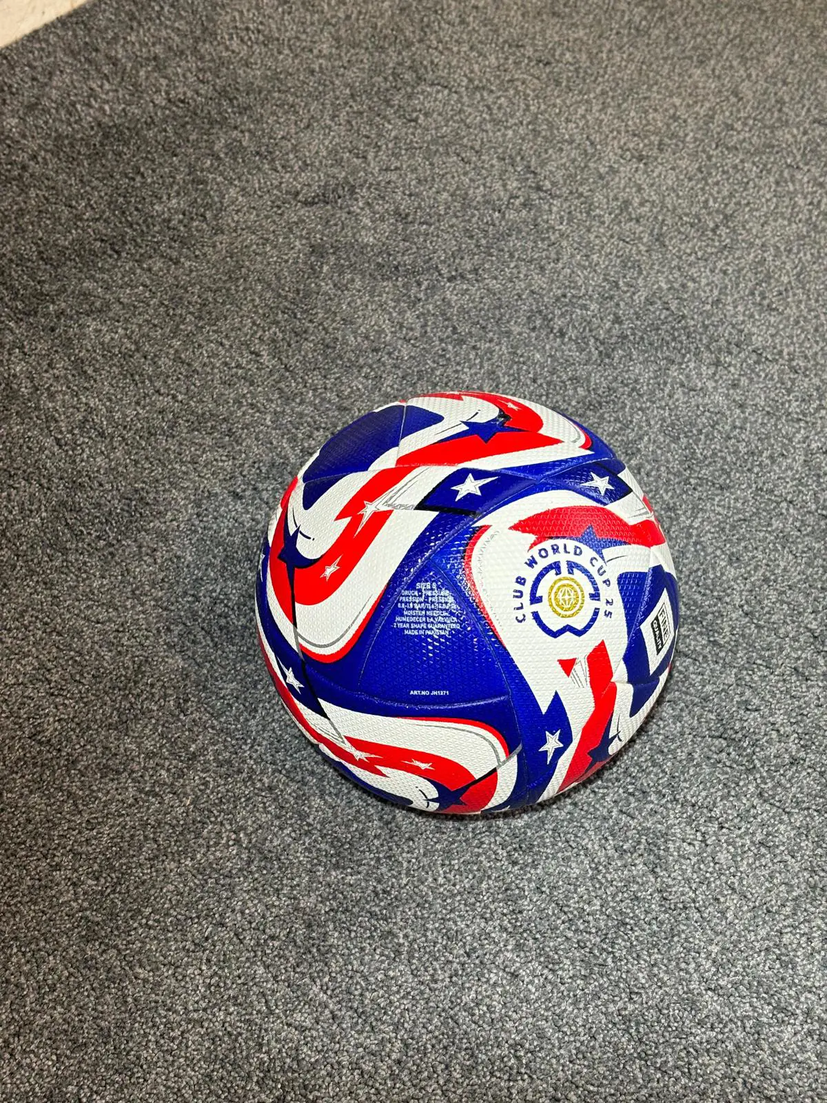 CLUR WORLD Size 5 Professional Football - For Training & Matches